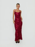 Jacalyn Maxi Dress Red