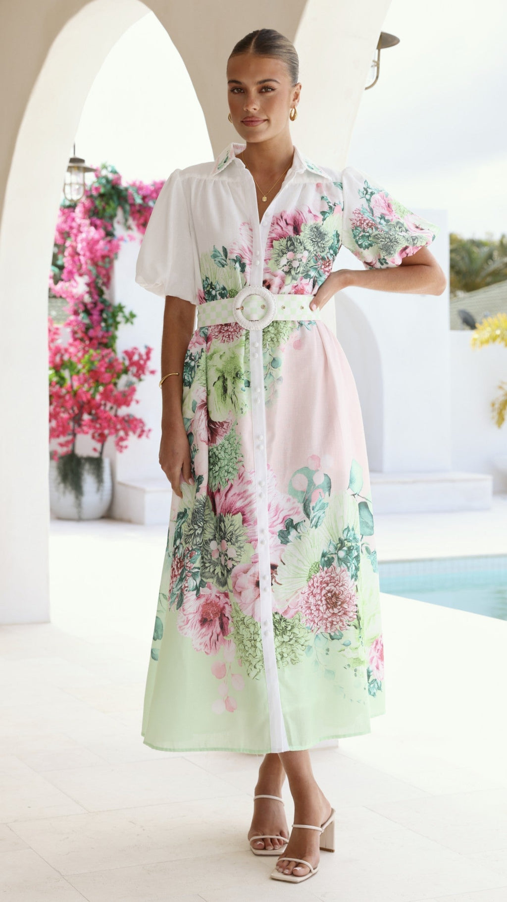 Dusk Maxi Dress - Sorbet Symphony
