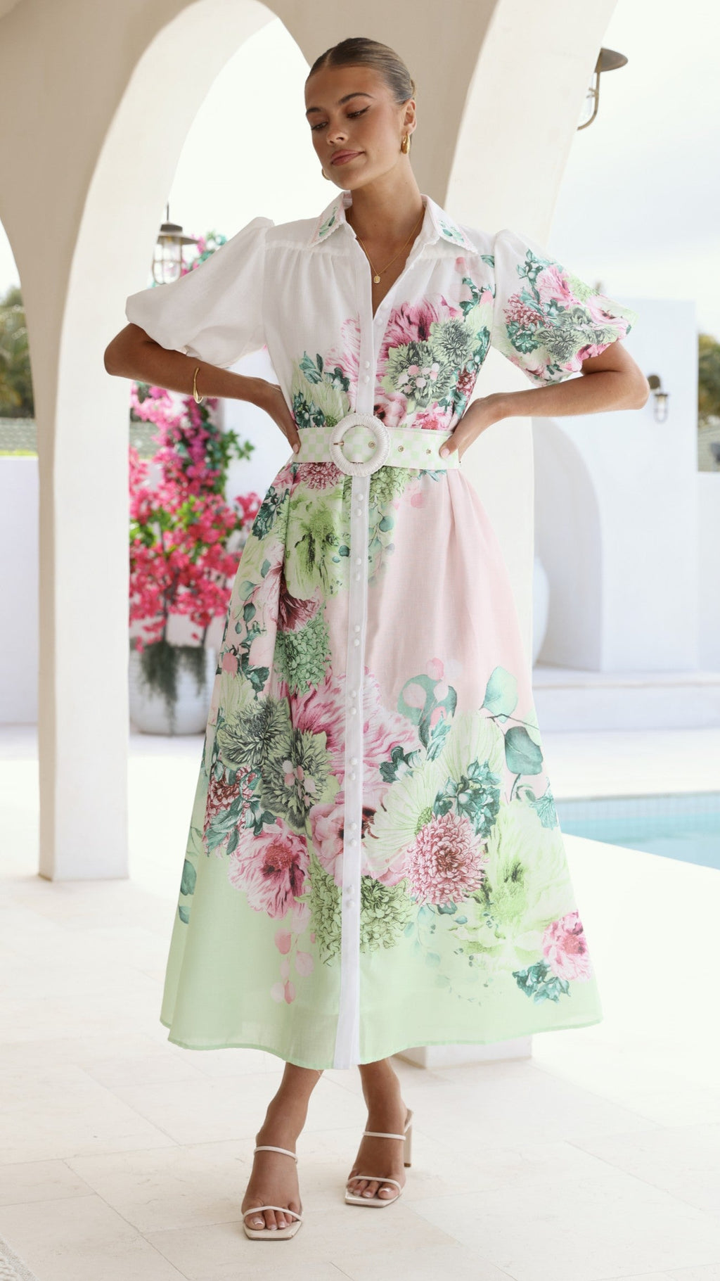 Dusk Maxi Dress - Sorbet Symphony