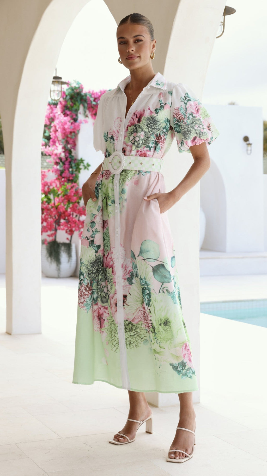 Dusk Maxi Dress - Sorbet Symphony