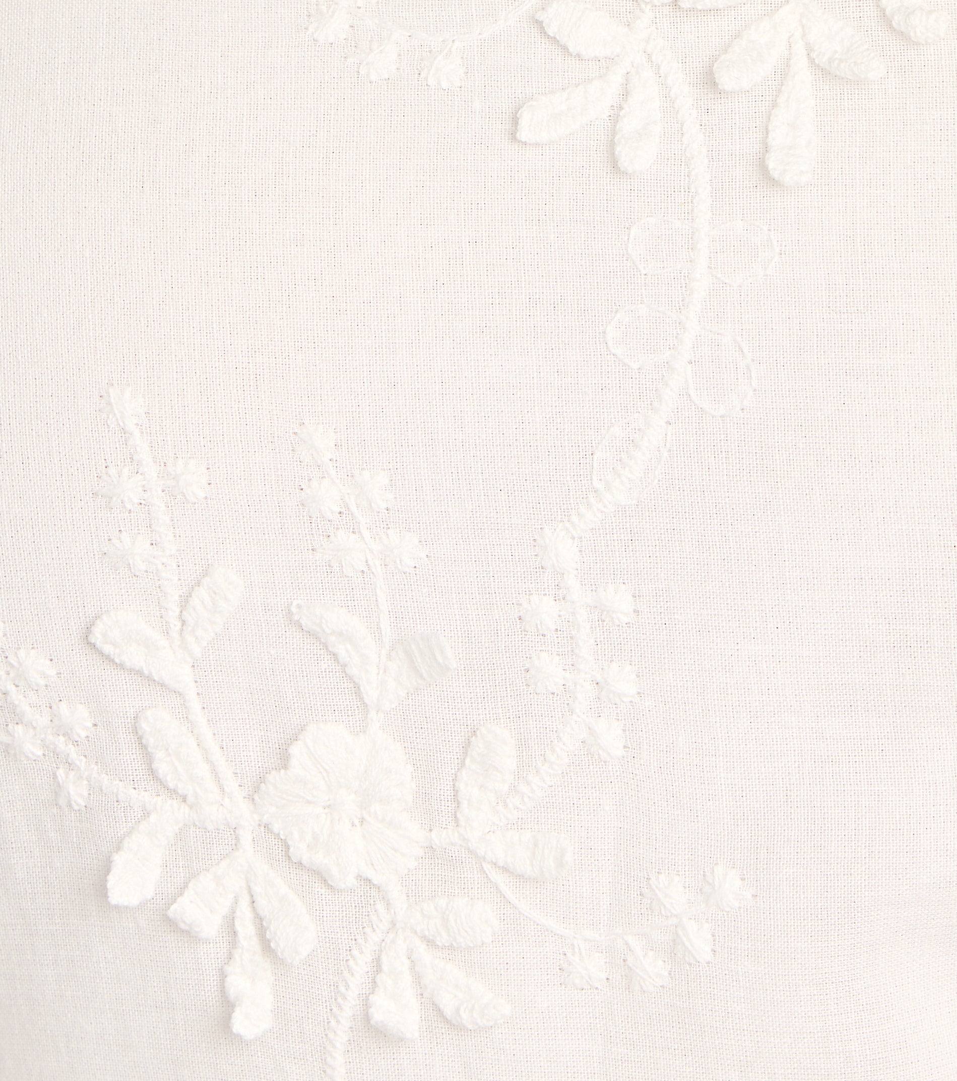 Cottage Charm Eyelet Mini Dress