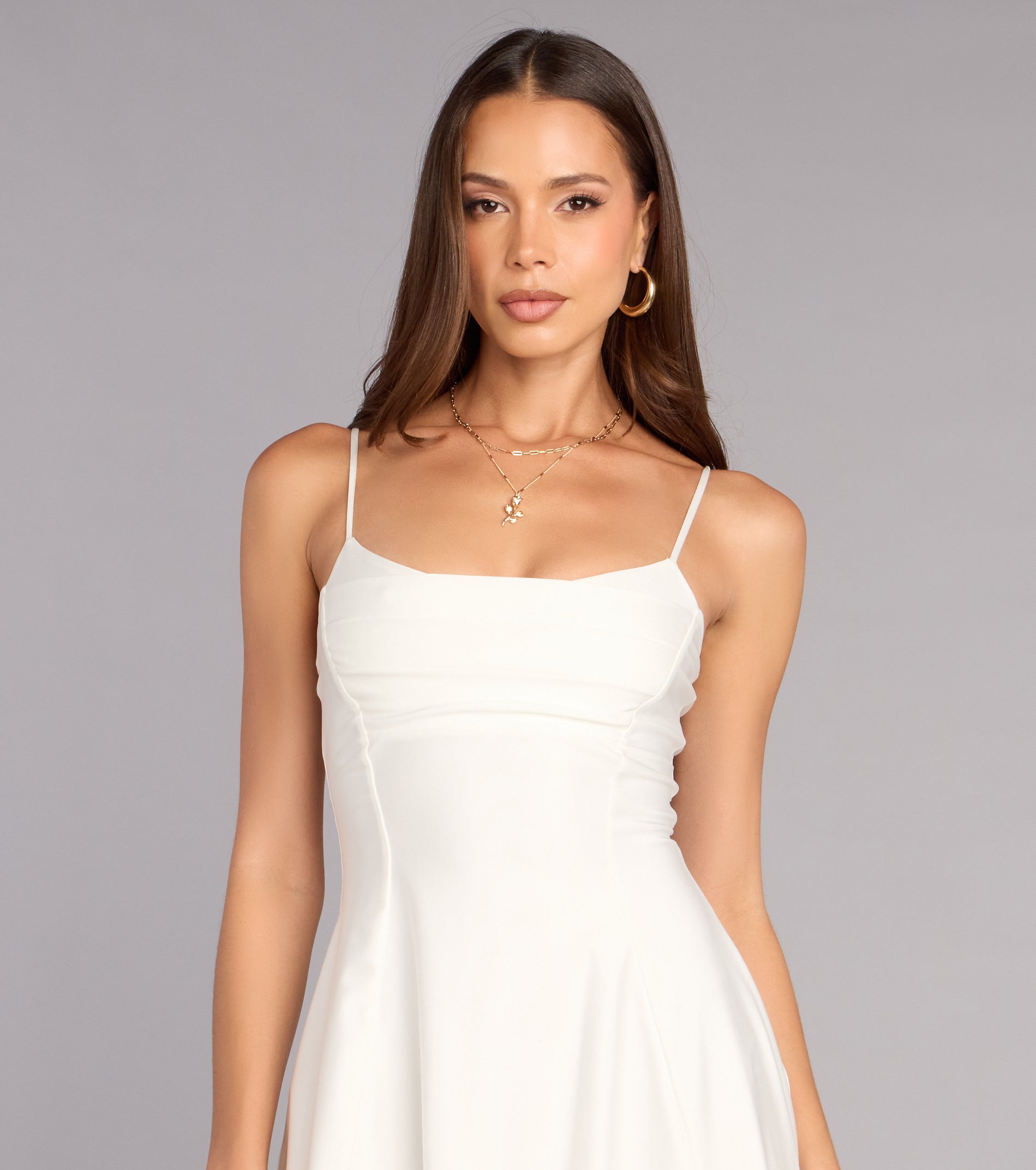 Heartbreaker Hours Cowl Neck Mini Dress