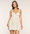 Meet By The Flowers Mini Dress