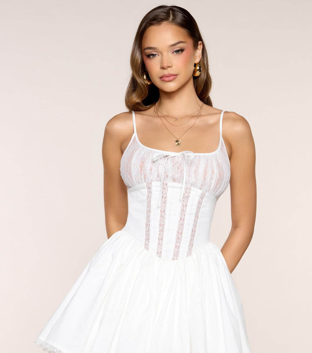 Fairytale Pending Skater Mini Dress