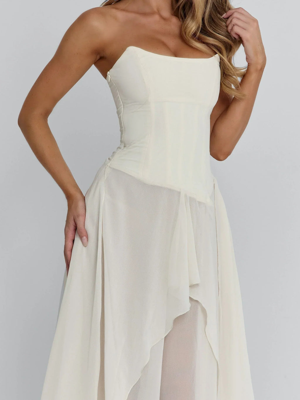 Lucy's EISLEY MAXI DRESS IVORY