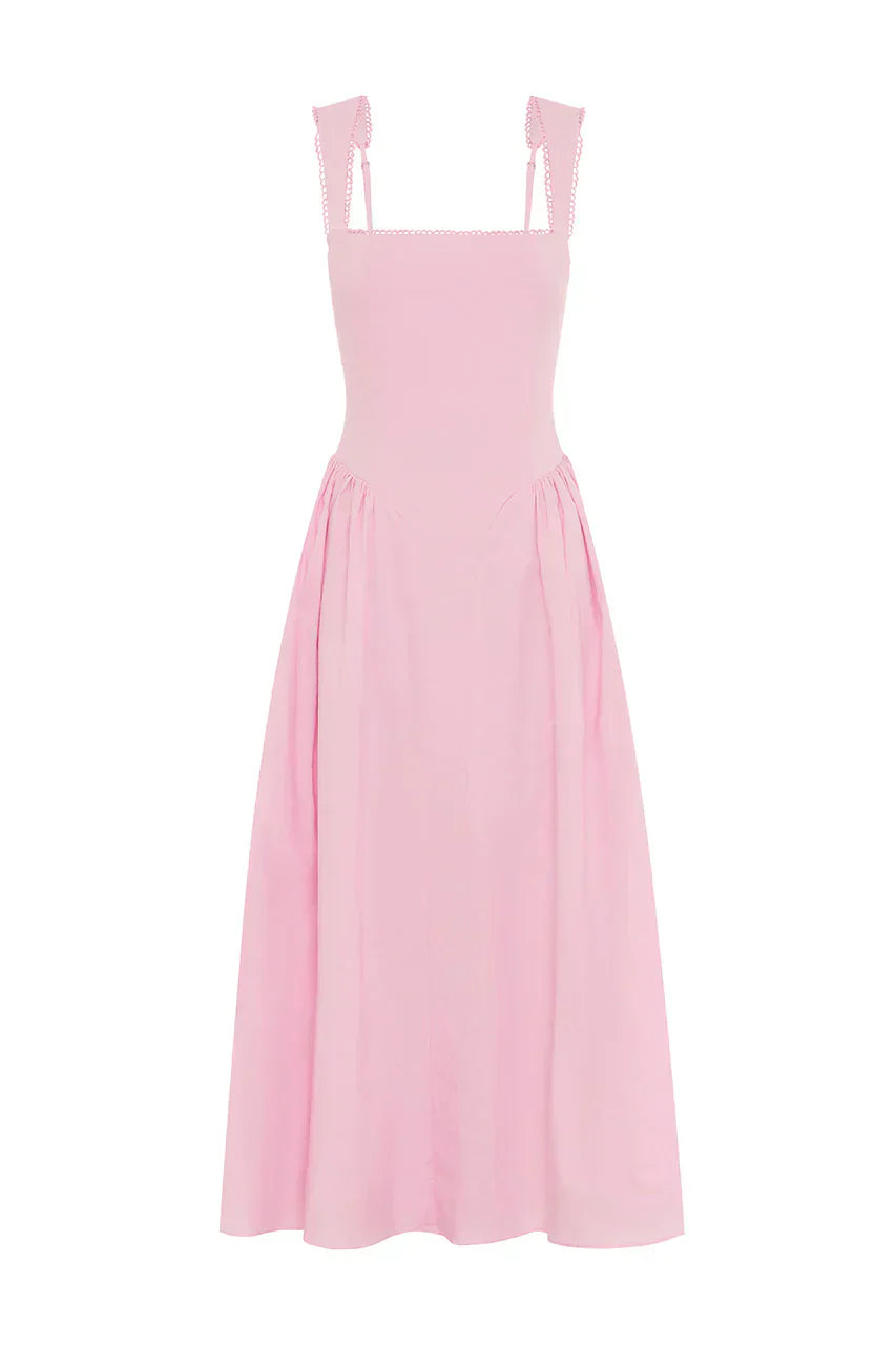 LANI MIDI DRESS - PINK