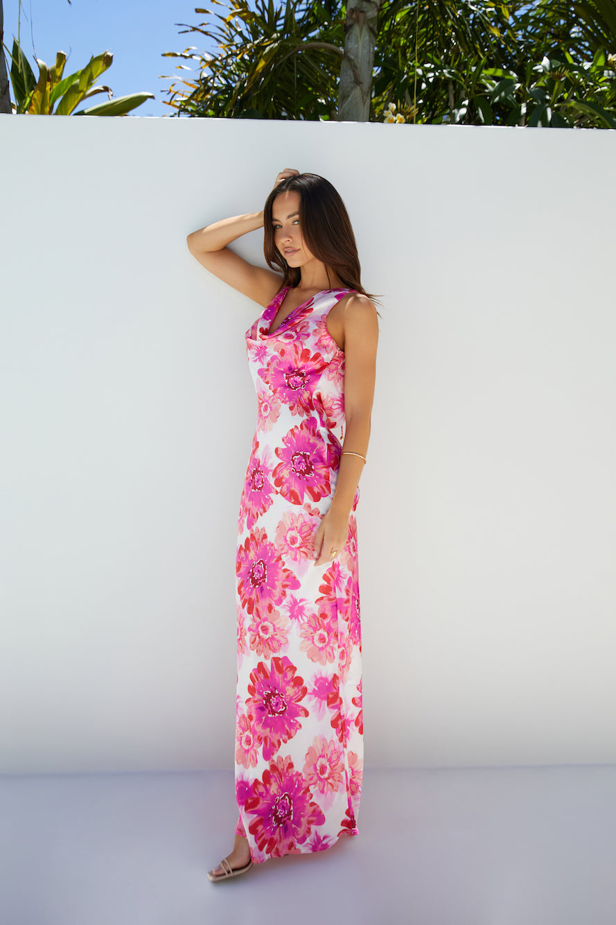 Darling Sun Maxi Dress Pink