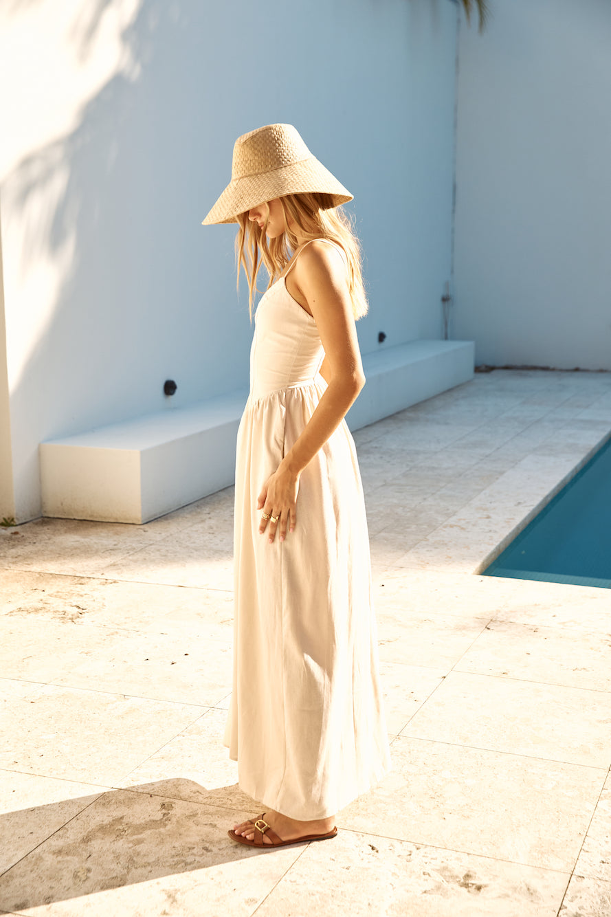 SEVEN WONDERS Zephy Maxi Dress Sand