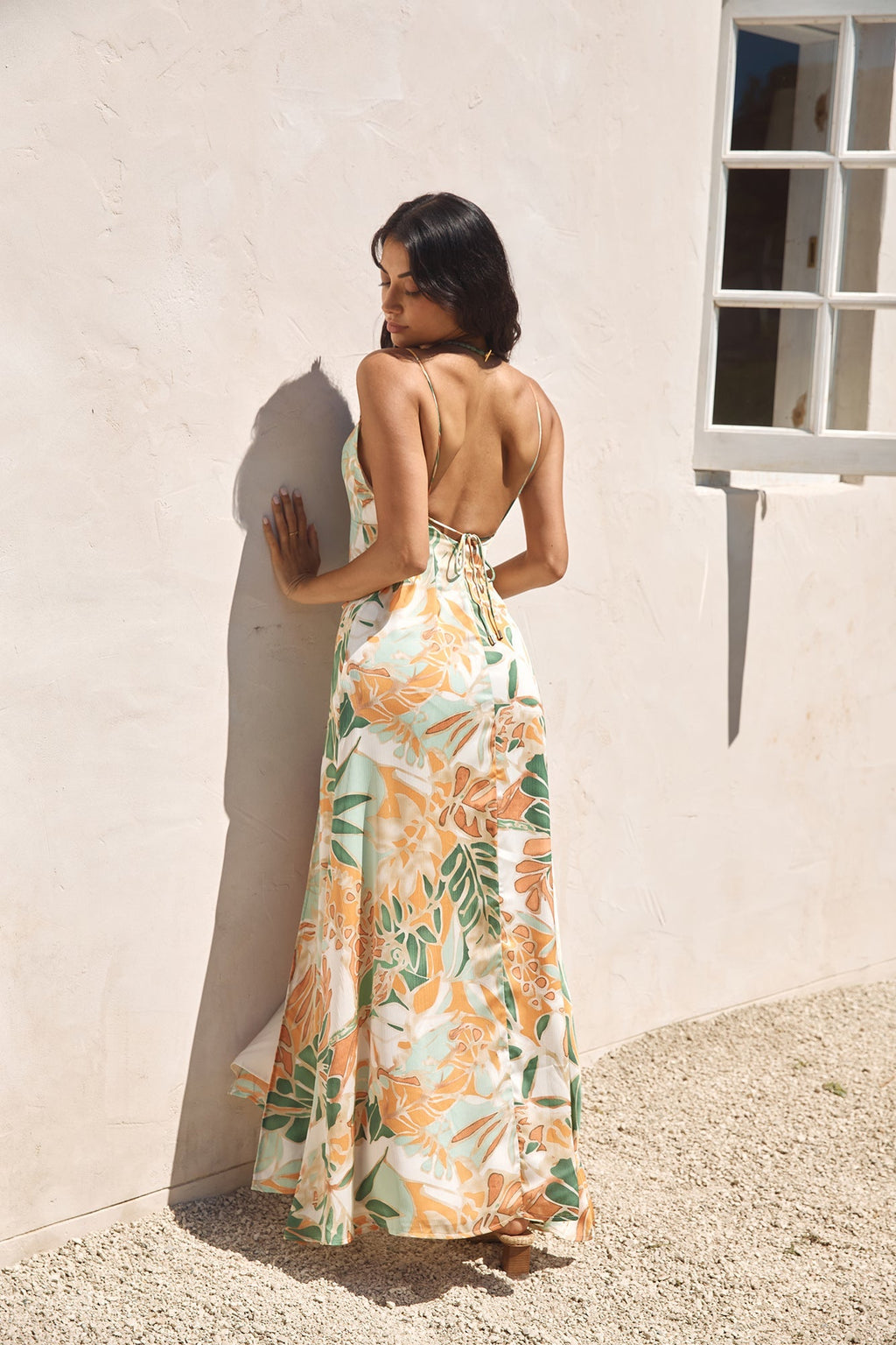 Rainforest Glow Maxi Dress Green
