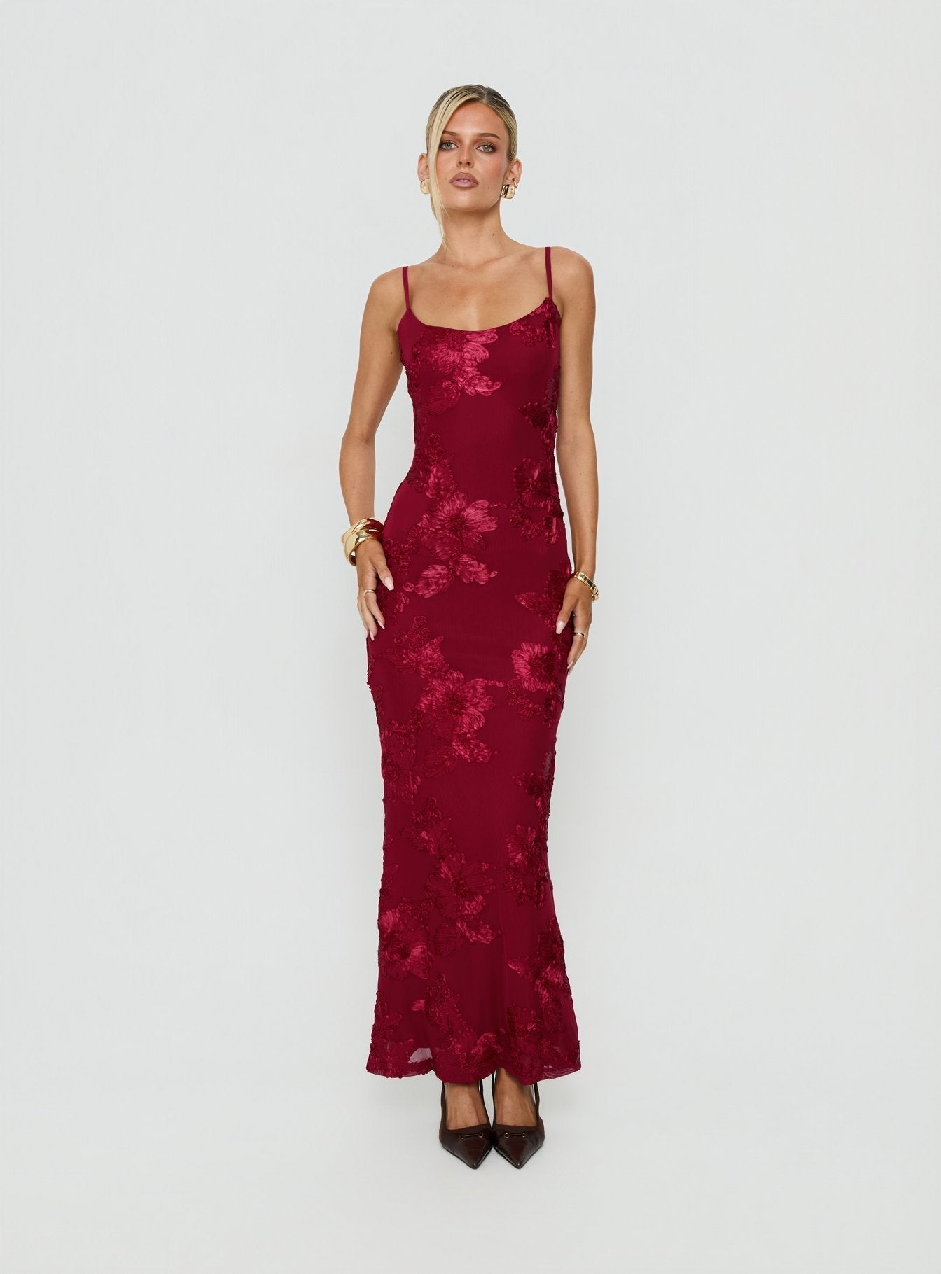 Jacalyn Maxi Dress Red