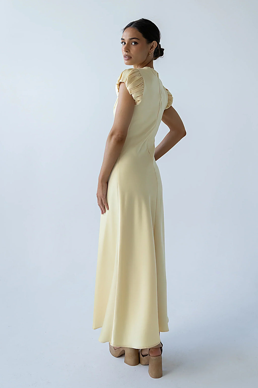 Ellianna Maxi Dress in Yellow