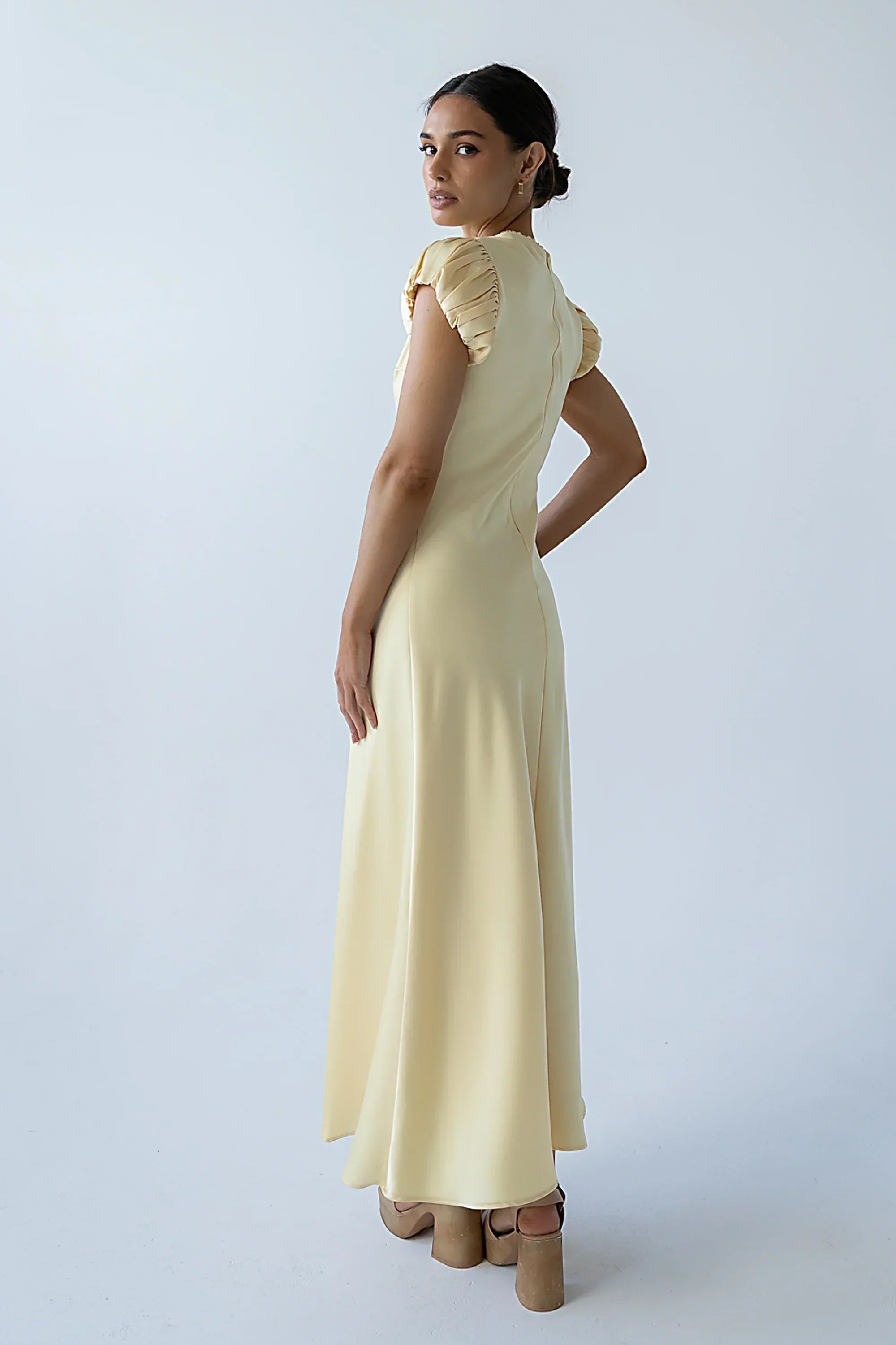 Ellianna Maxi Dress in Yellow