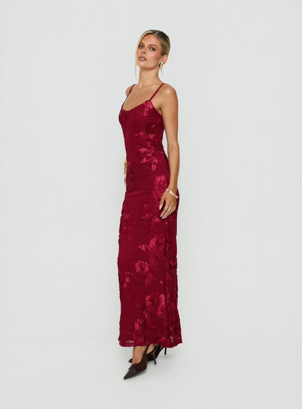 Jacalyn Maxi Dress Red