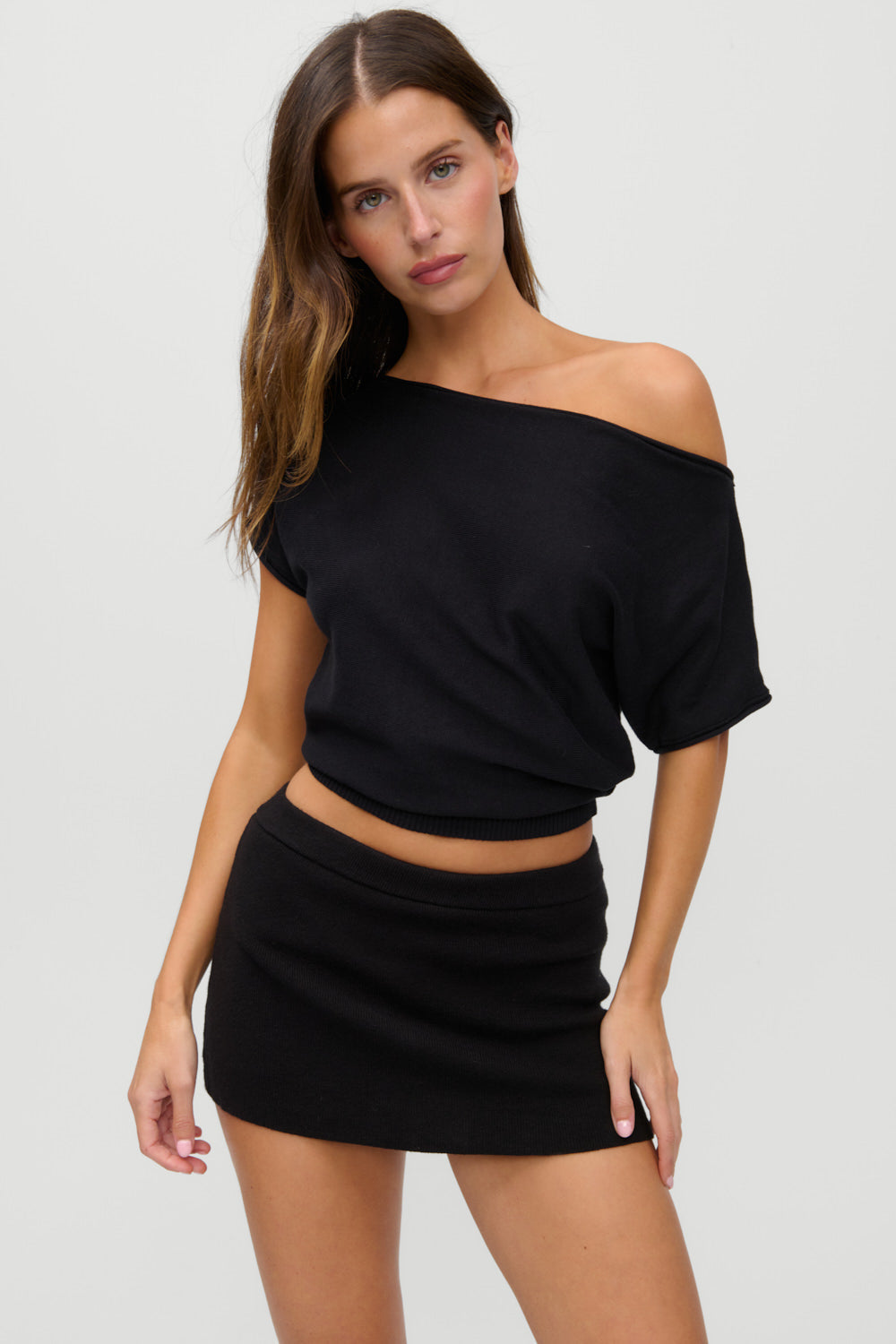 Marialla Mini Skort - Black