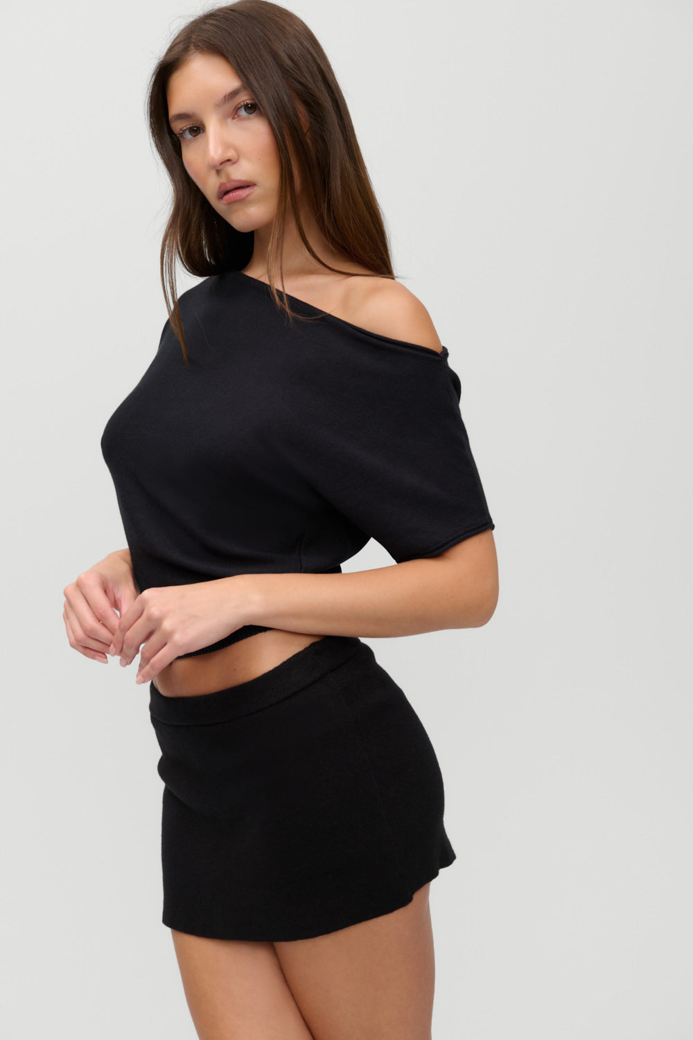 Marialla Mini Skort - Black