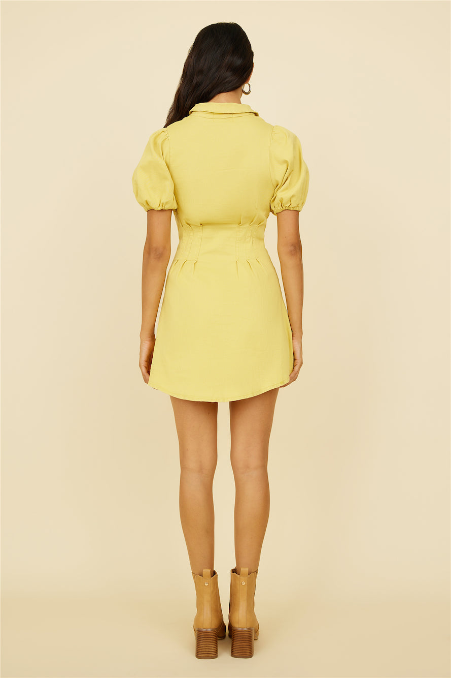 Love You Need Dress Yellow