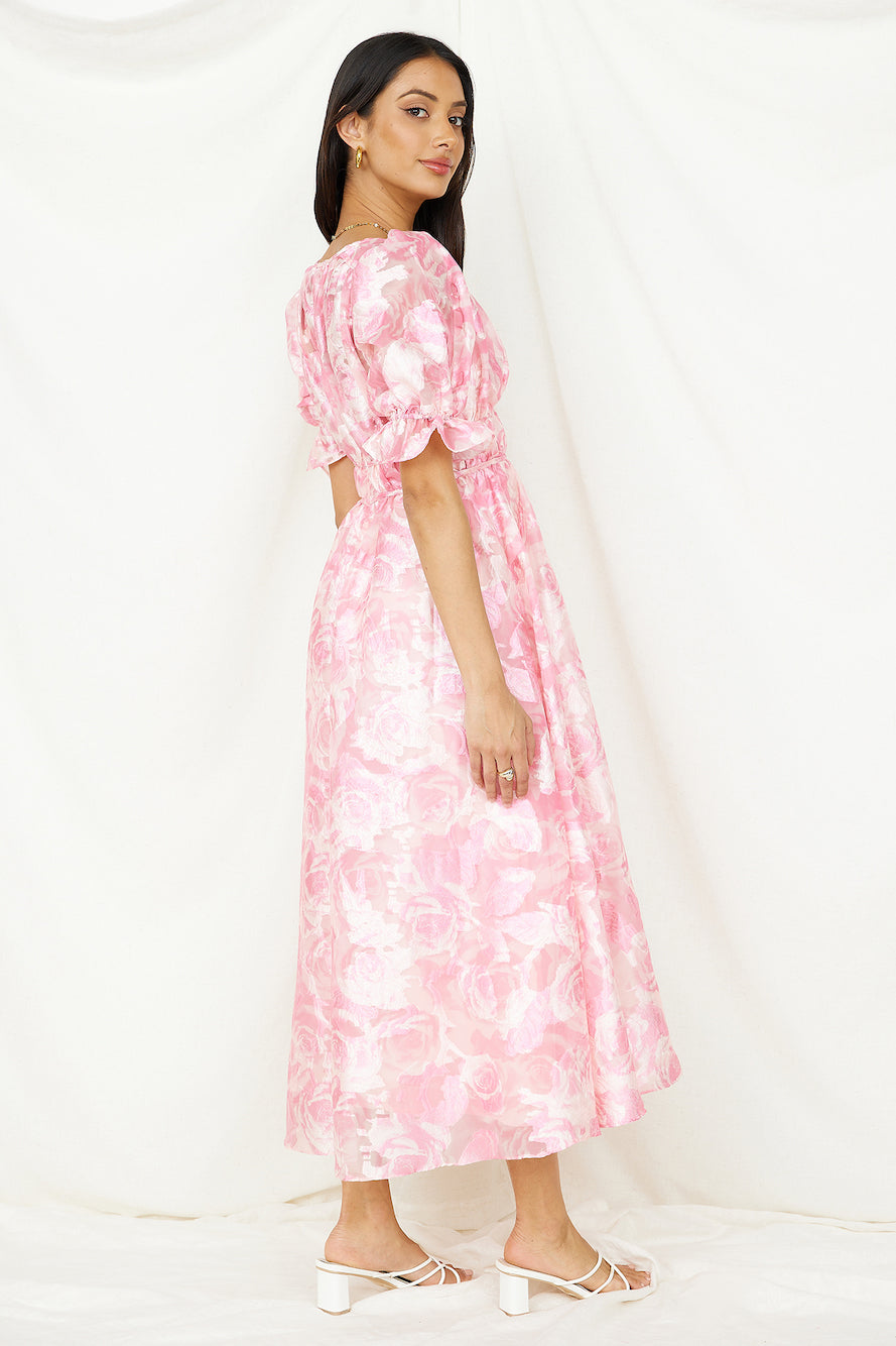 My Juliet Midi Dress Pink