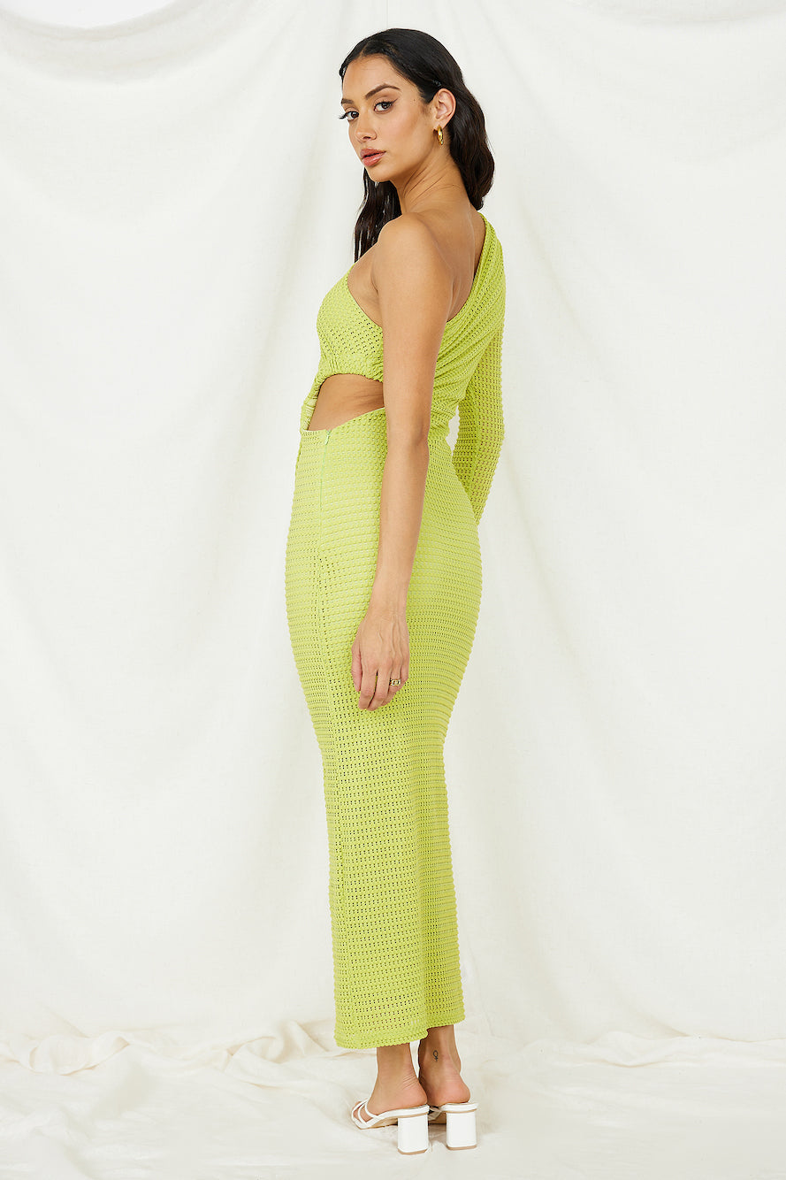 Just In Time Maxi Dress Green
