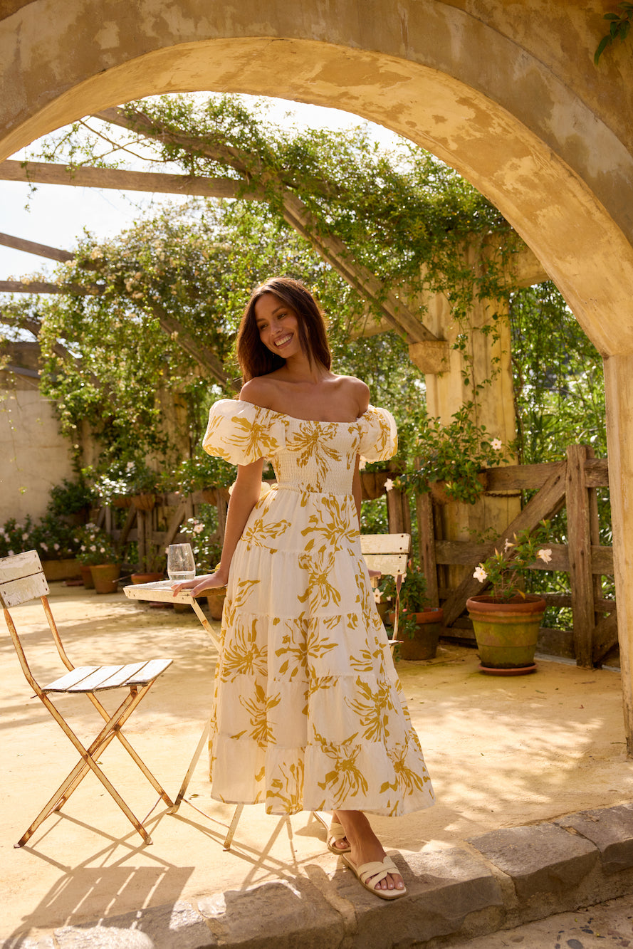 Good Morning Miss Maxi Dress Yellow