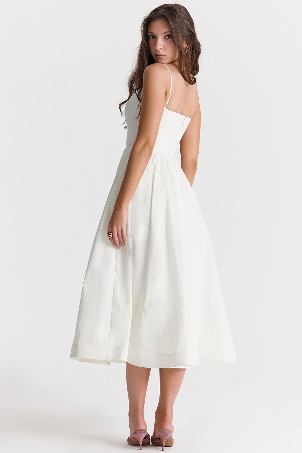 ivory corset sundress