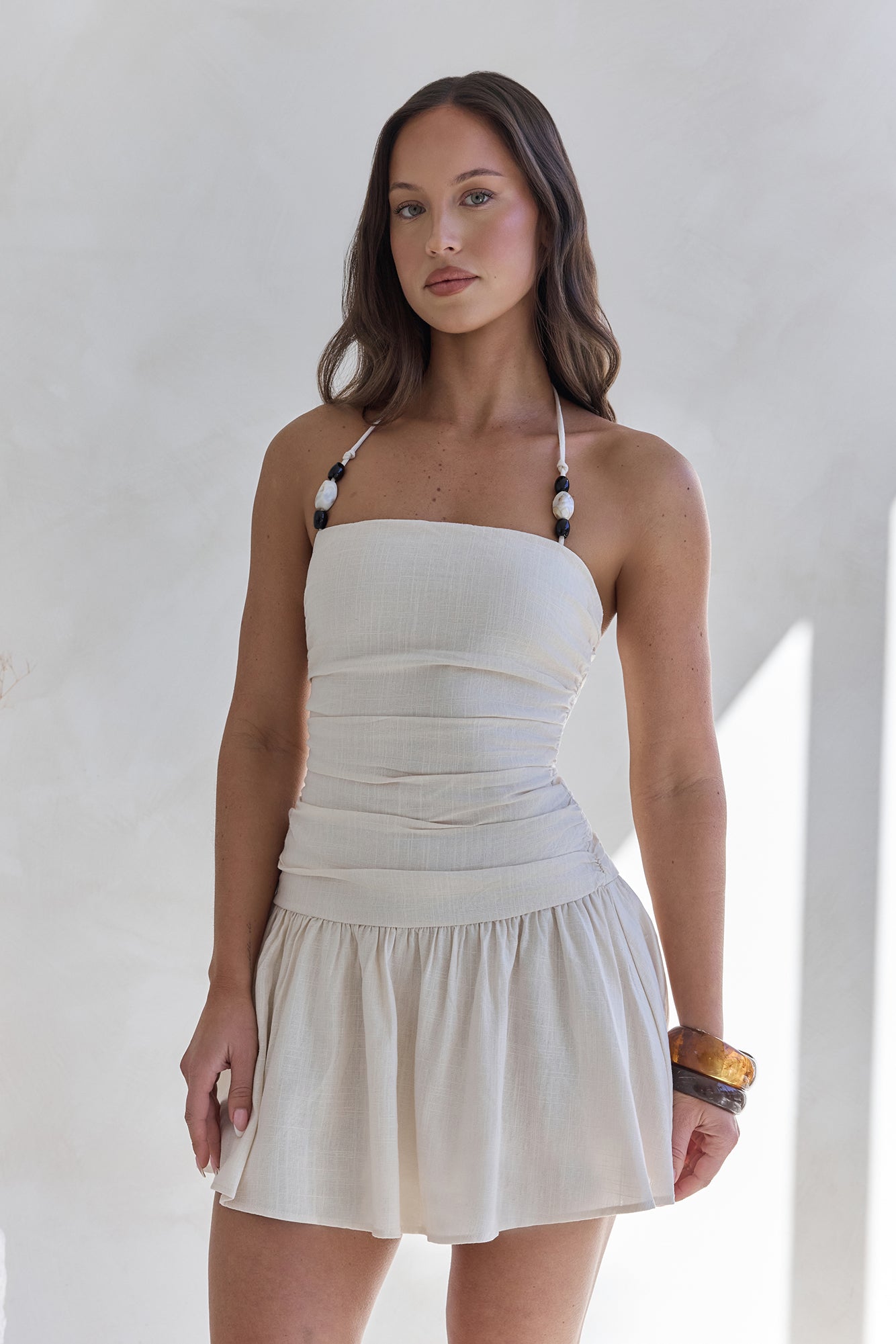 Marianna Mini Dress Cream