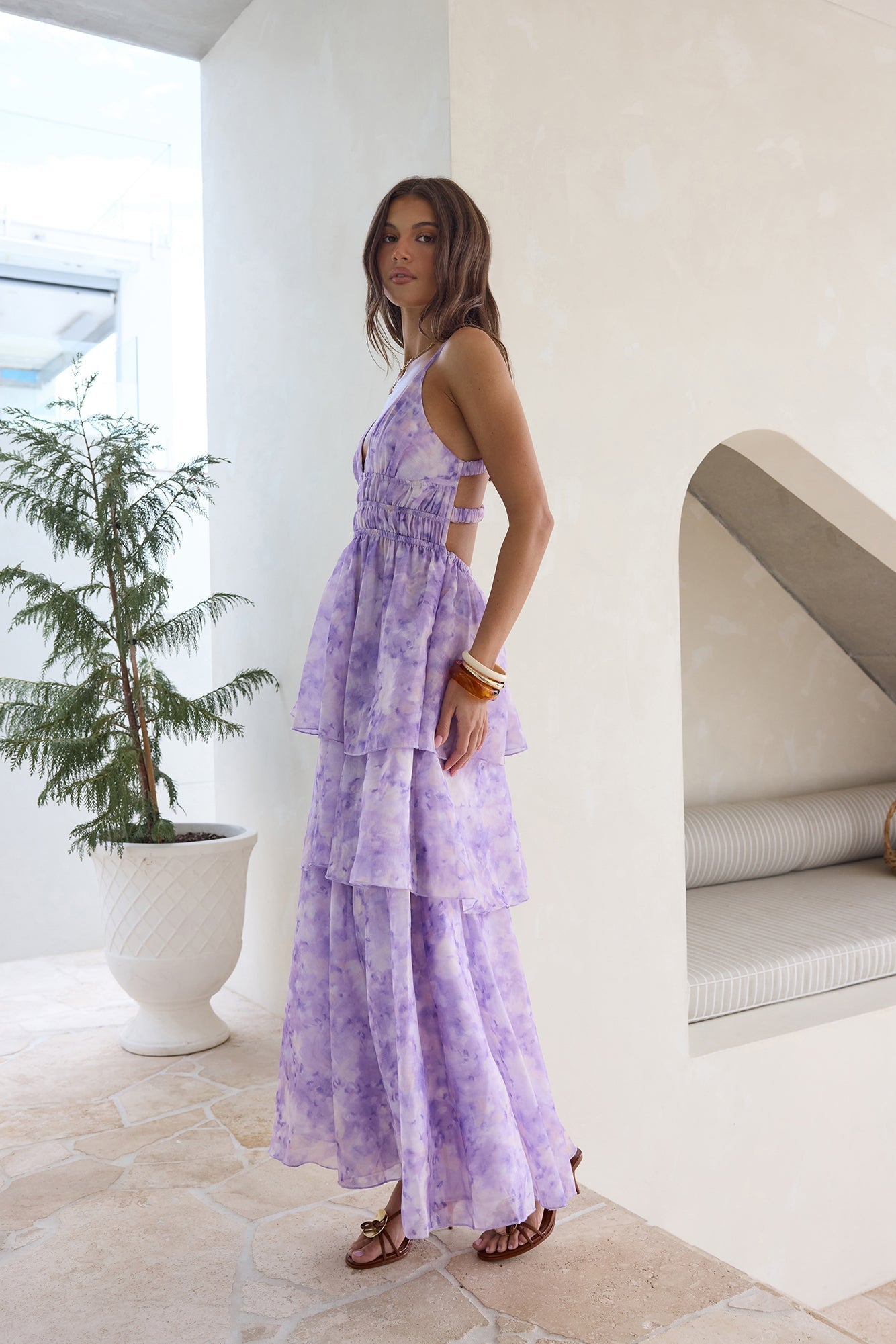 Perfect Party Maxi Dress Lilac