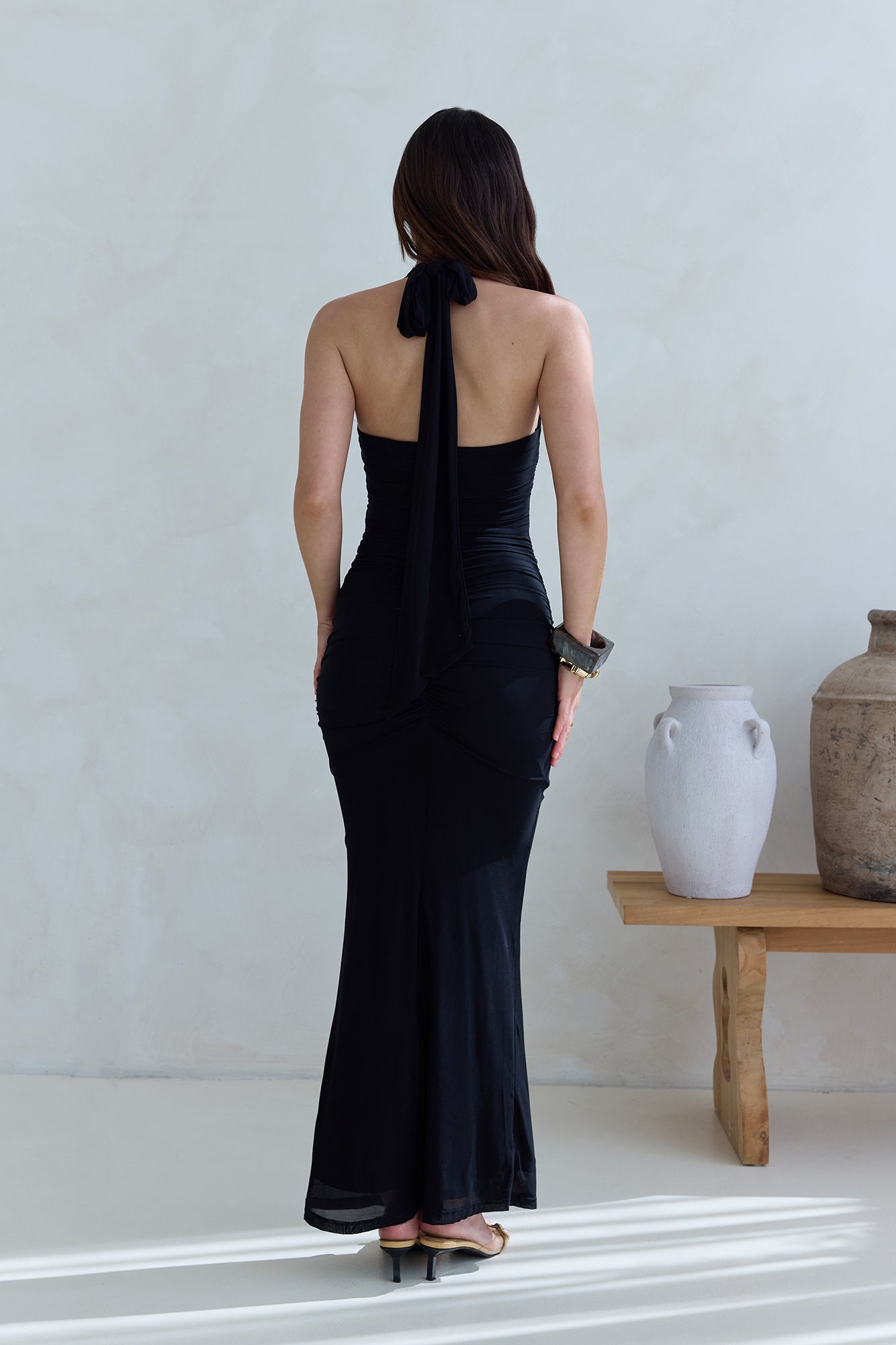 Midnight Muse Maxi Dress Black
