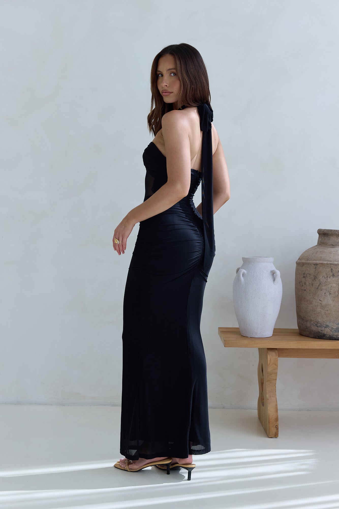 Midnight Muse Maxi Dress Black
