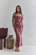 In The Night Maxi Dress Red