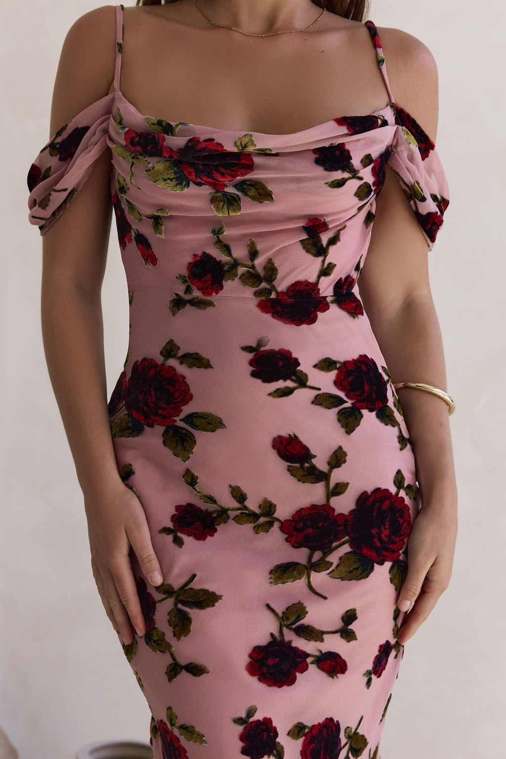 Rose By Name Maxi Dress Pink
