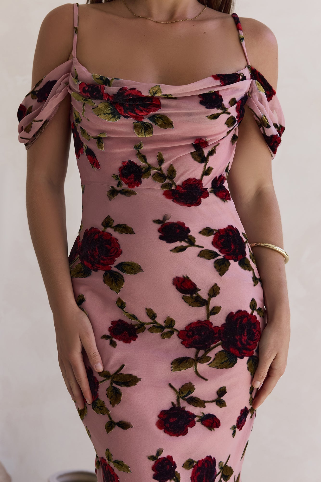 Rose By Name Maxi Dress Pink