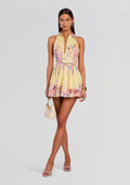 Kysha Short Dress with Belt Buckle