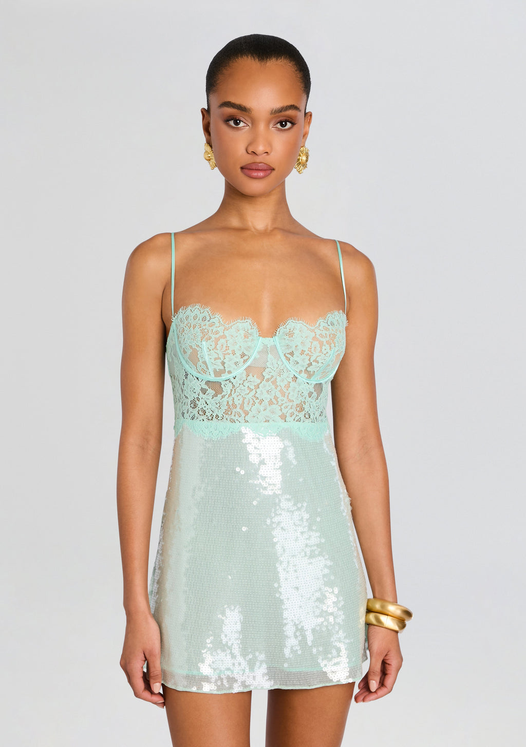 Alixandra Sequin Dress