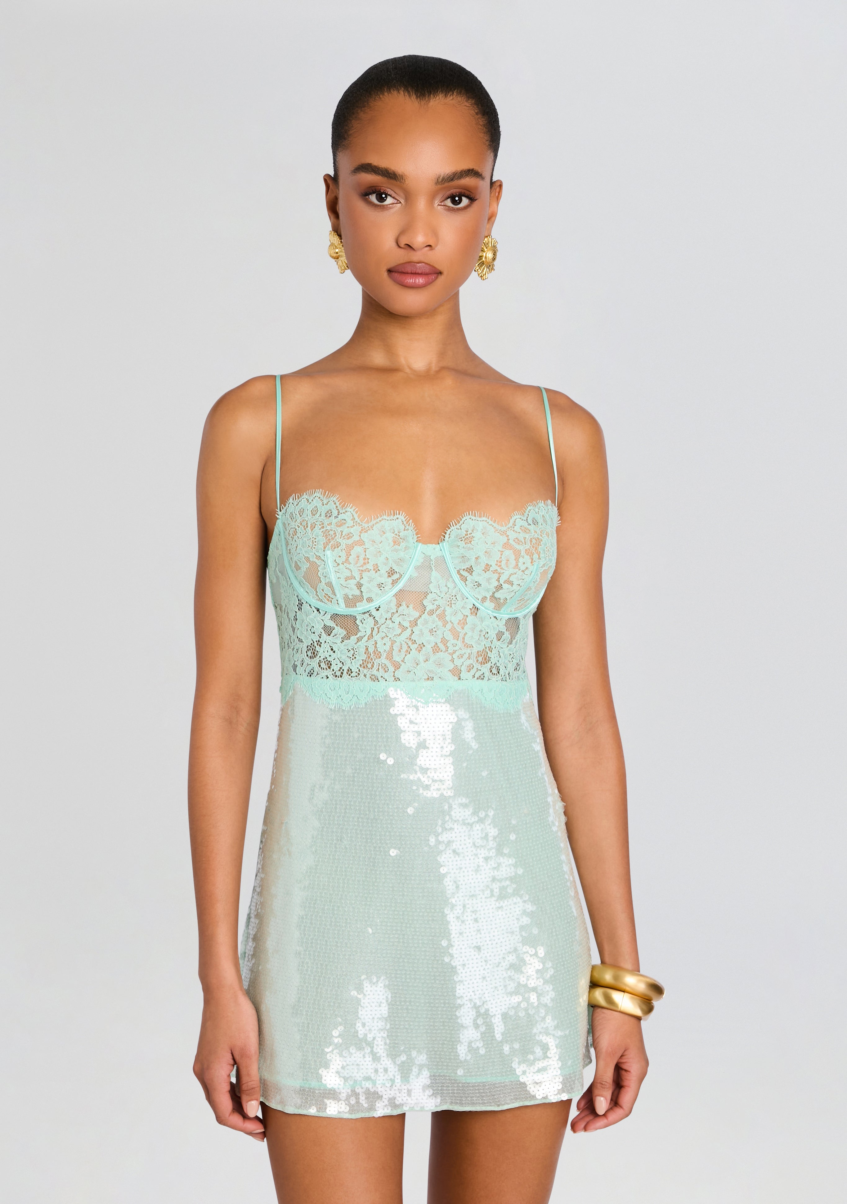 Alixandra Sequin Dress