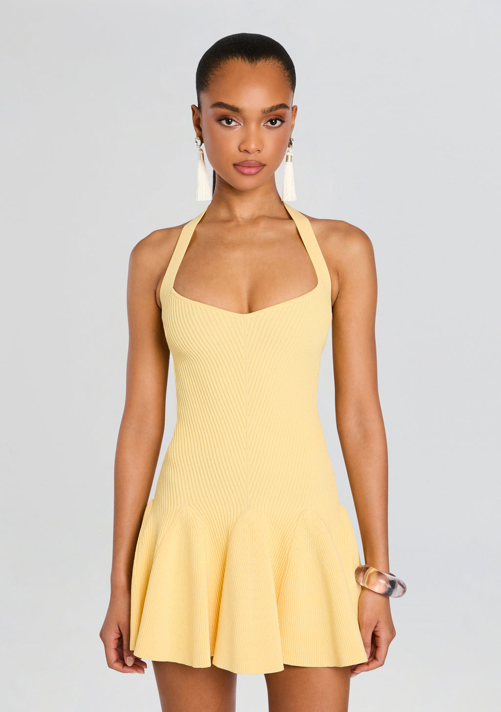 Laurenza Rib Knit Dress