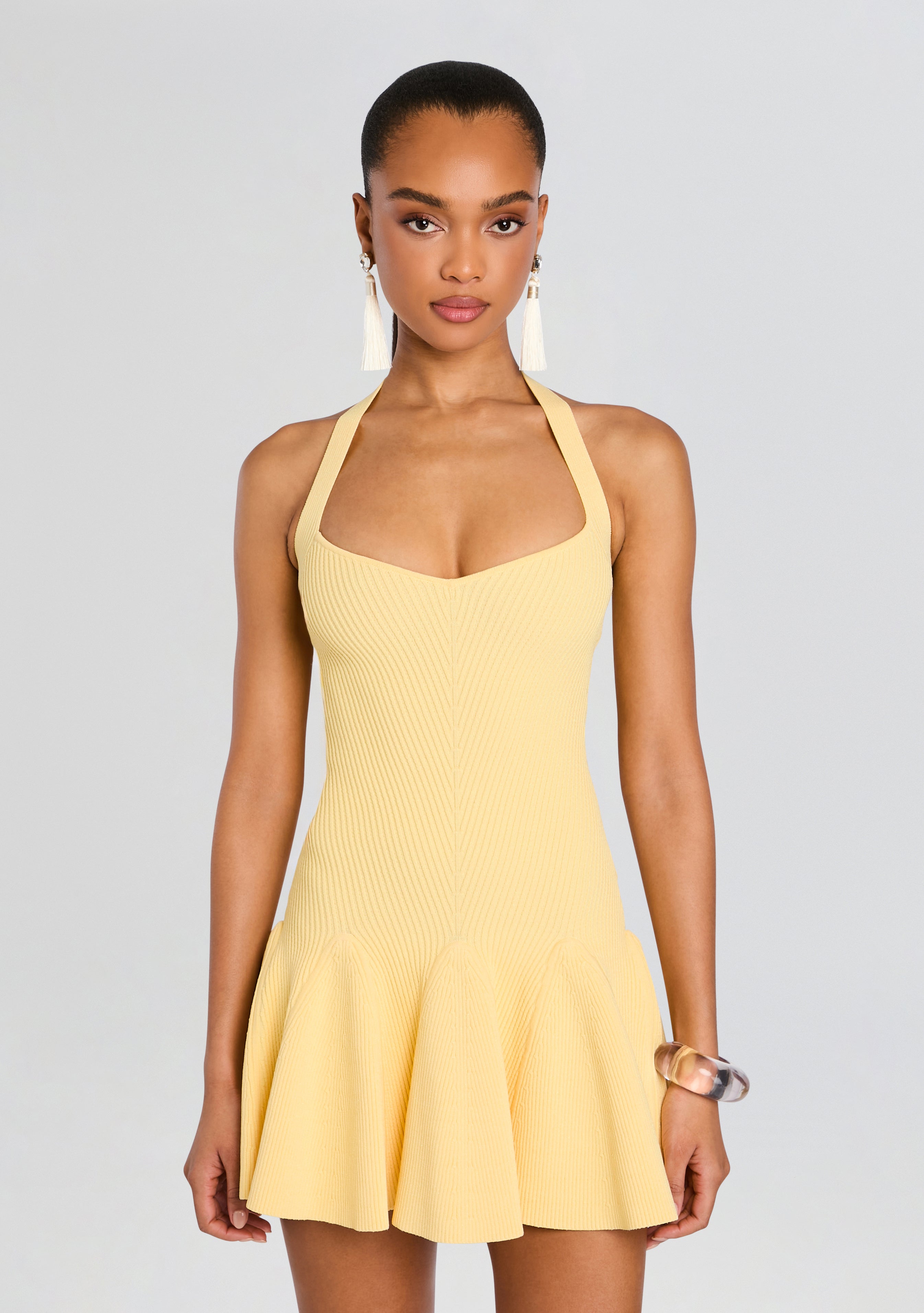 Laurenza Rib Knit Dress