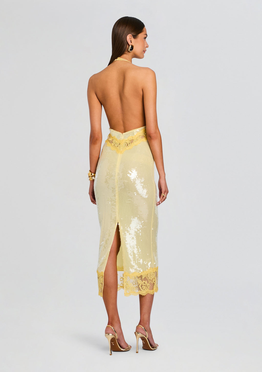 Vicky Sequin Lace Dress
