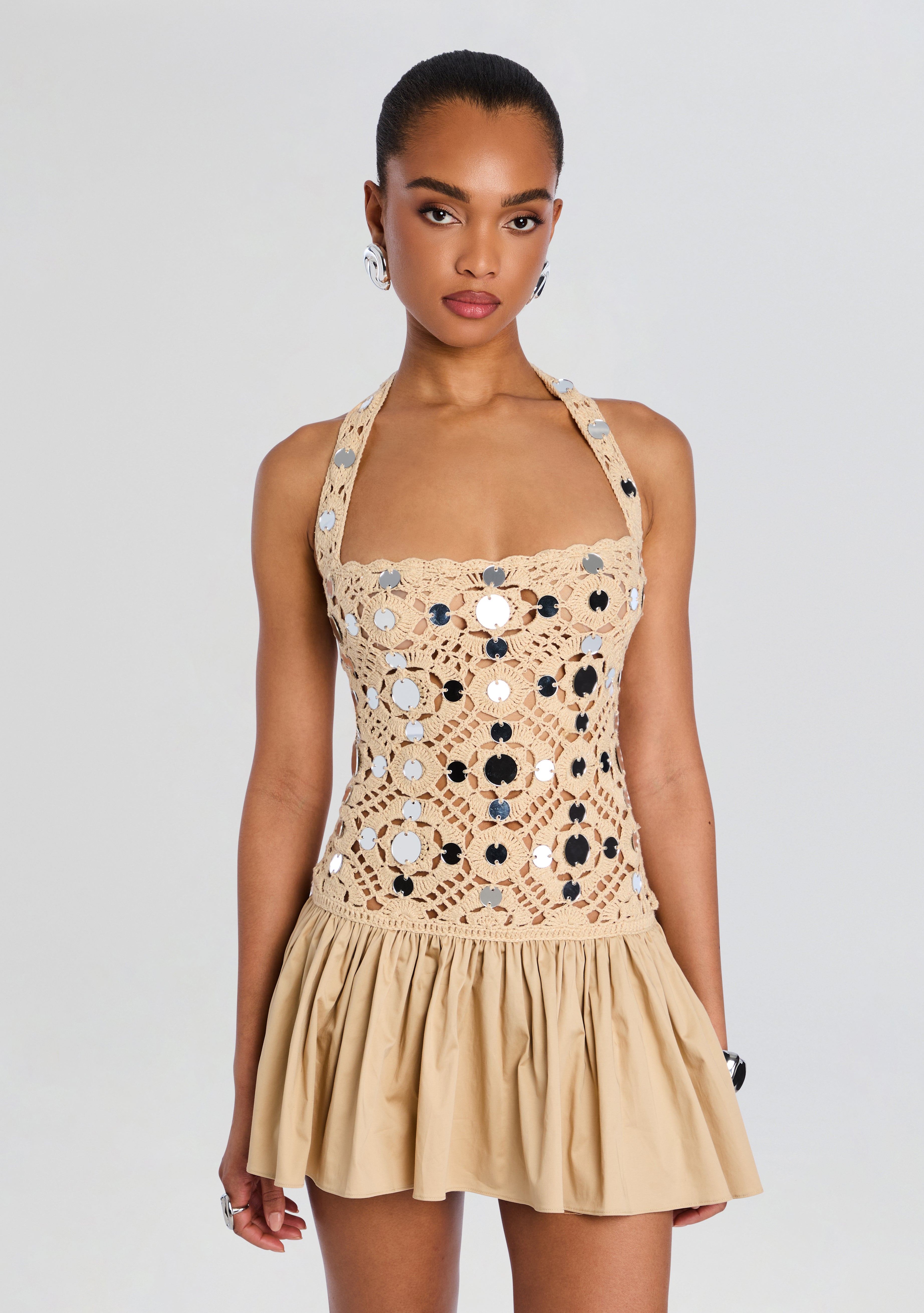 Aliane Crochet Dress