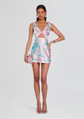 Icelyn Silk Dress