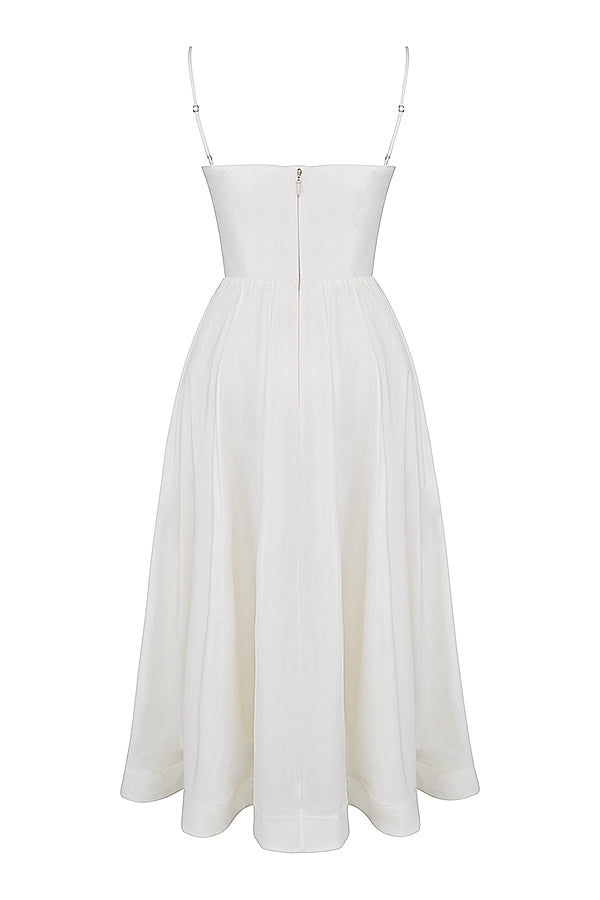ivory corset sundress