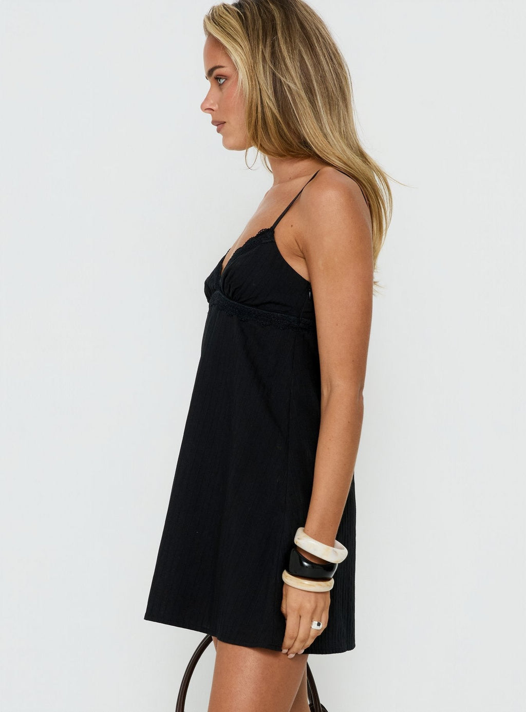 Lunya Mini Dress Black