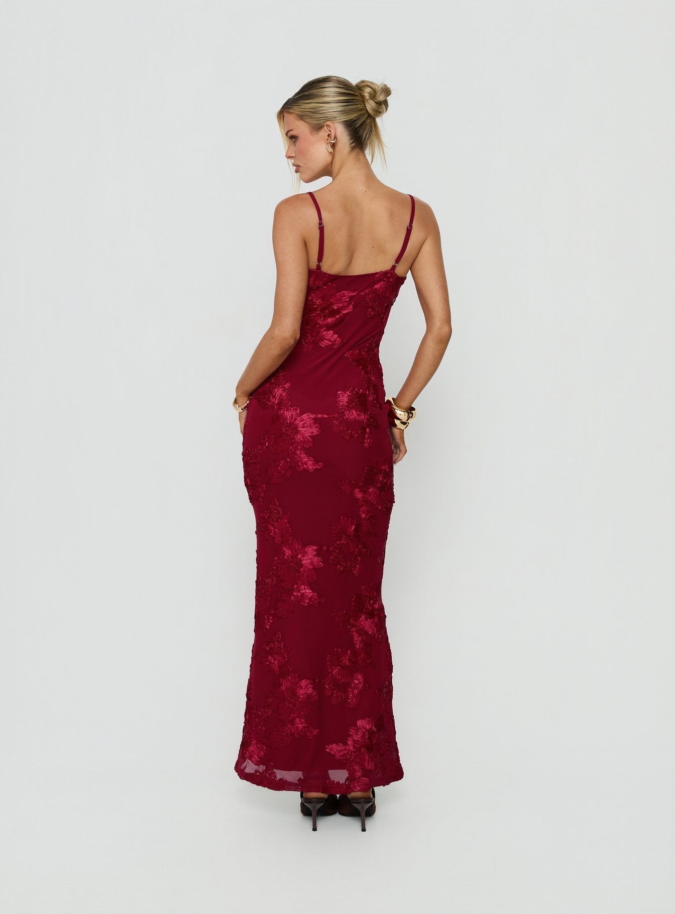 Jacalyn Maxi Dress Red