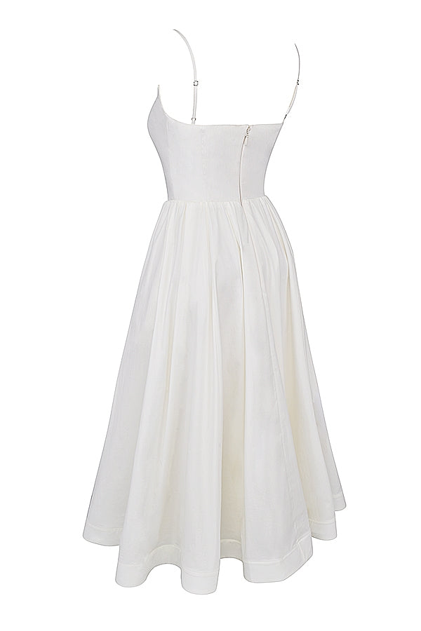 ivory corset sundress