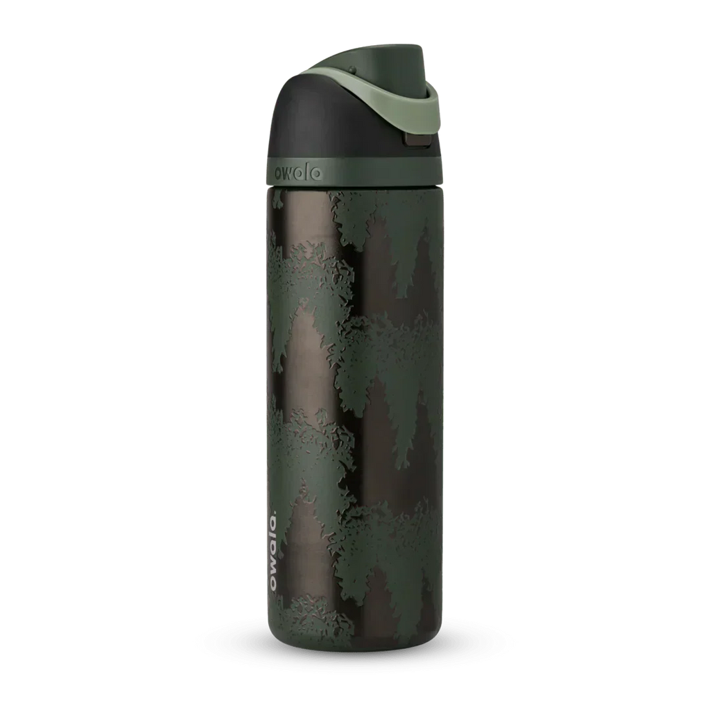 Owala Merry Bright Spruce the Hall 24oz Stainless Steel FreeSip Water Bottle
