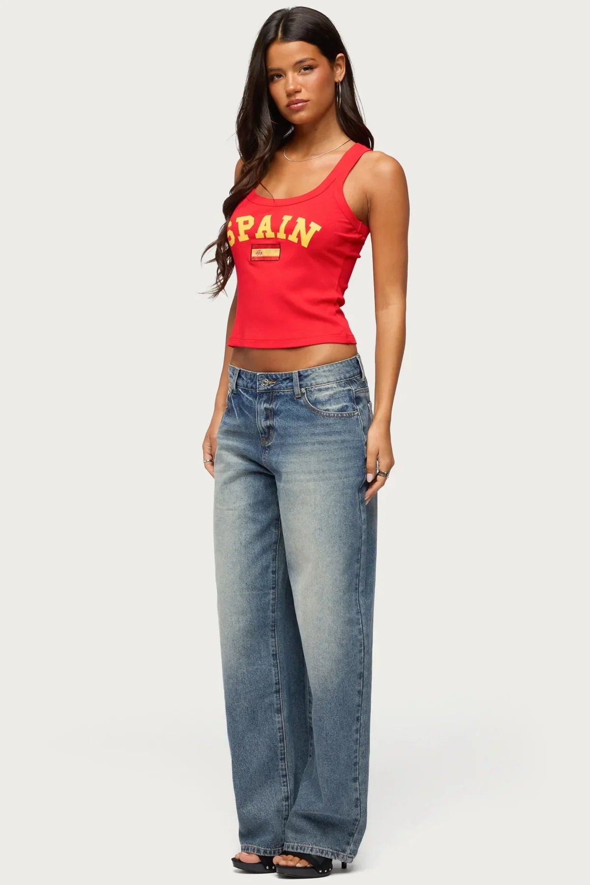 Spain Ribbed Tank Top