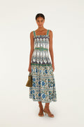 Off-White Manoela Belted Maxi Dress
