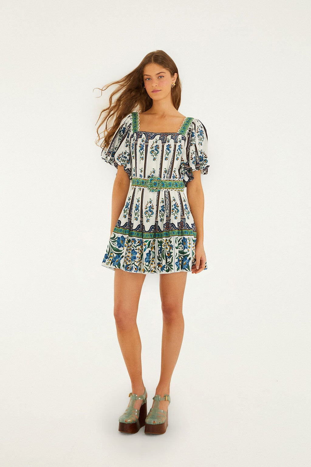 Off-White Manoela Belted Mini Dress