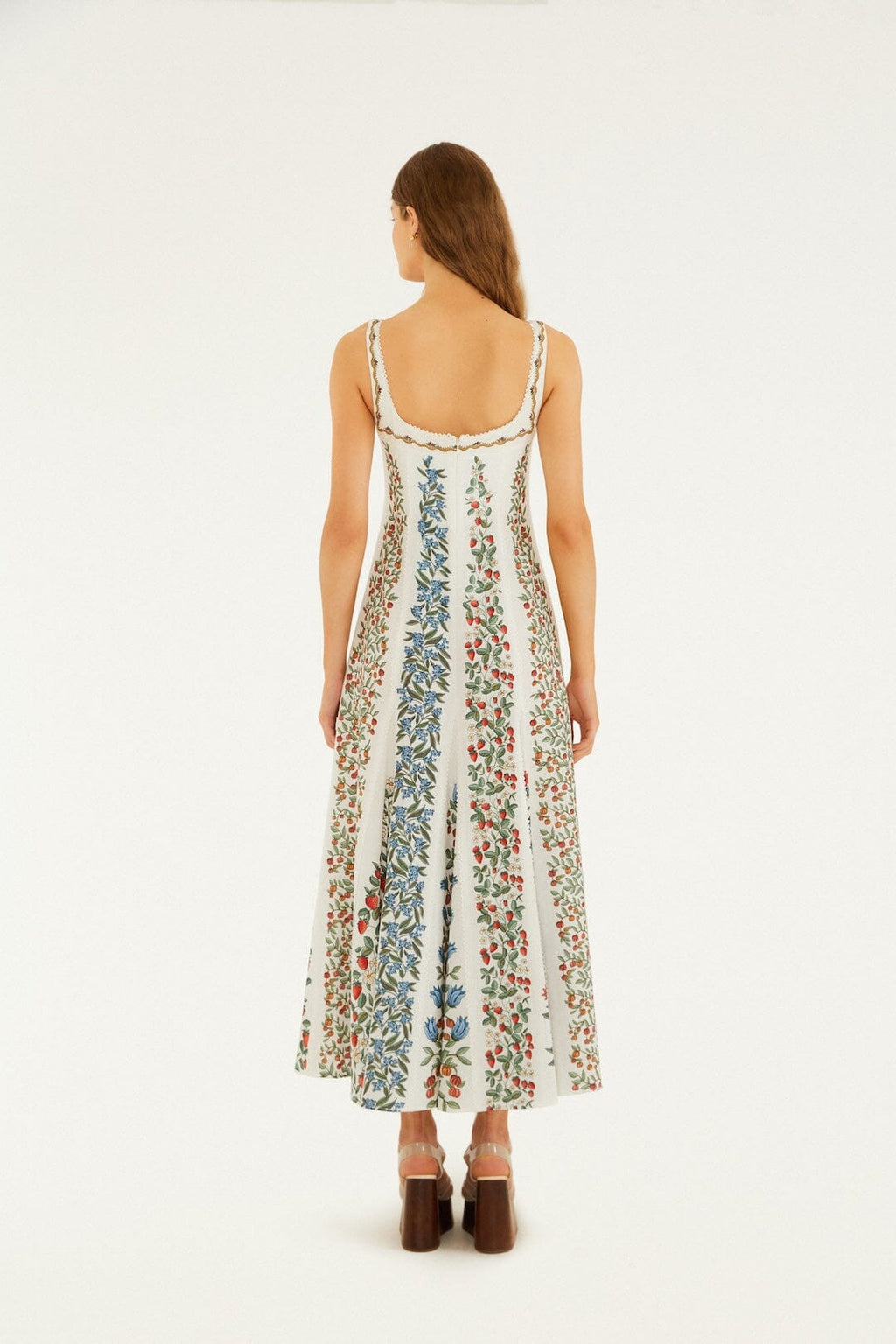 Off-White Fruit Beauty Maxi Dress