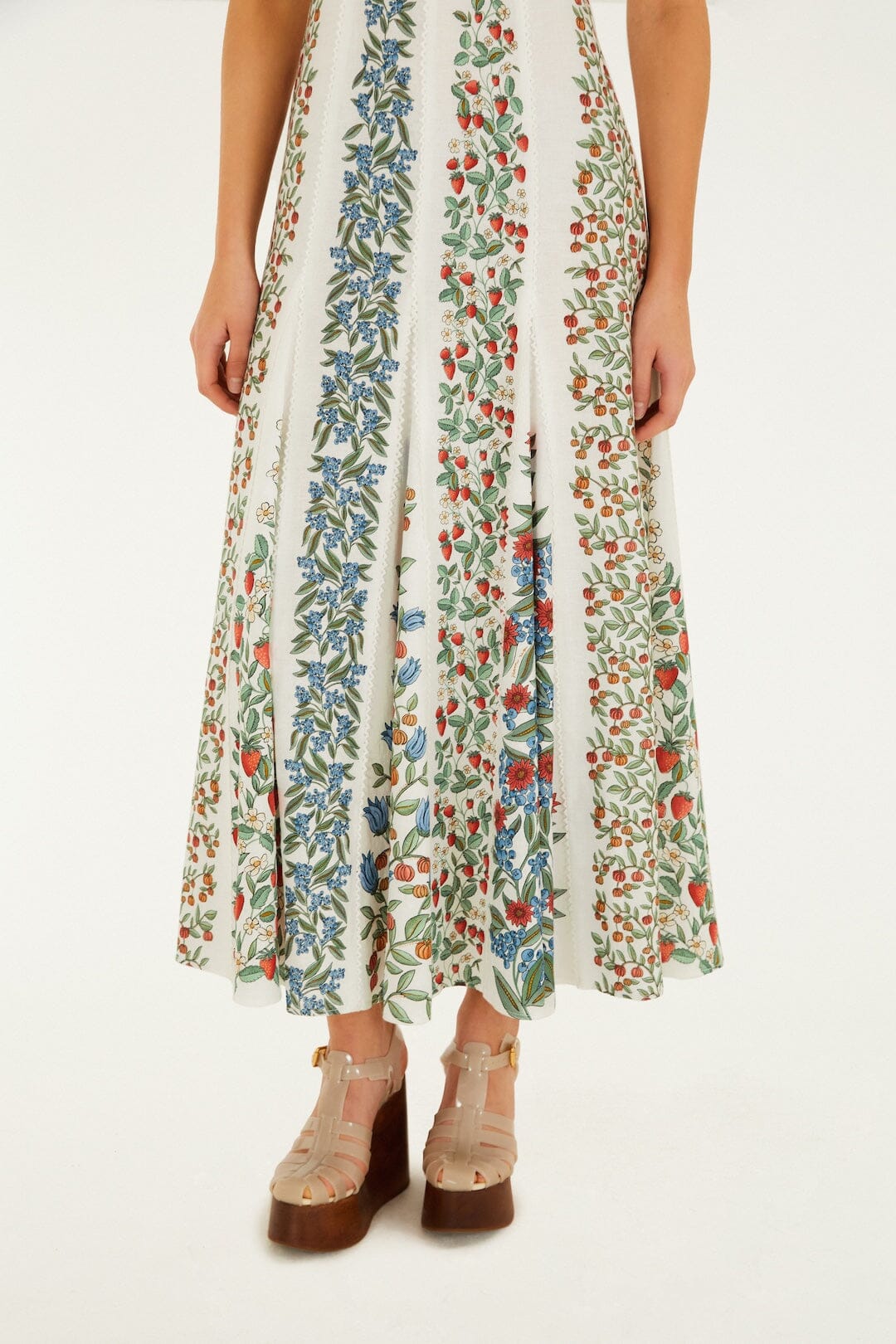 Off-White Fruit Beauty Maxi Dress