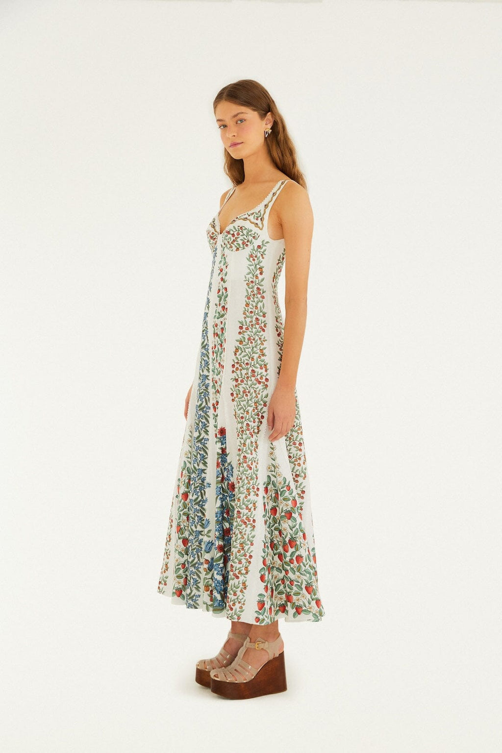 Off-White Fruit Beauty Maxi Dress